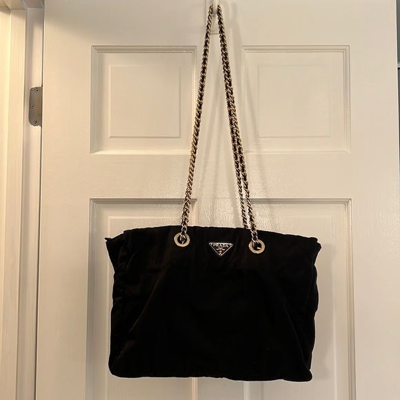 Prada Handbags - Prada Nylon Shoulder Bag
